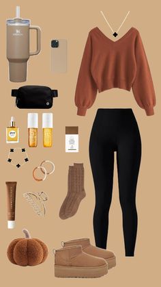 Lazy Outfits Fall, Fall Outfits From Shein, Outfits From Shein, Goal Aesthetic, Outfit For Christmas, Autumn School Outfit, Fall Fit