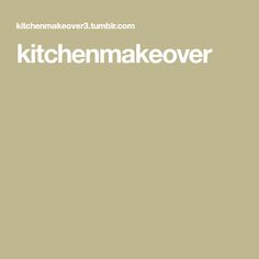 the kitchen makeover logo is shown in white on a tan background, with an orange and