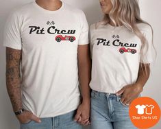 --- PRICE IS PER SHIRT --- ★ HOW TO ORDER ★ 1. Check and review all photos. 2. Select SIZE and PRODUCT COLOR from drop-down menus. 3. You will see "Add your personalization" Please Enter Design: "Pit Crew" OR "Two Fast" EXAMPLE: Pit Crew 4. Click ADD TO CART. -REPEAT to add additional products to the cart. 5. Once everything is added, PROCEED TO CHECKOUT to purchase together. -For rush orders and faster delivery, select shipping upgrades during checkout 8 unique colors* for Unisex sizes, fits pe Two Fast, Pit Crew Shirts, Birthday Boy Shirt, 2nd Birthday Shirt, Pit Crew, Race Car Birthday, Car Birthday, Birthday Boy Shirts, Family Birthday