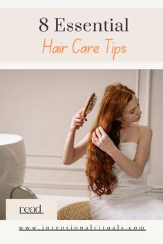 Eight essential good hair care tips to maintain your locks in top condition with a few minor considerations and little effort. Diy Hair Masks, Good Hair, Natural Haircare, Mild Shampoo, Hair Problems, Scalp Massage, Loose Hairstyles, Hair Care Routine, Hair Care Tips