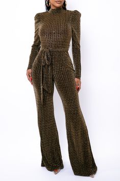 Gold Textured Side Tie Sheer Jumpsuit freeshipping - My Royal Closet Elegant Bodysuit For Fall Night Out, Elegant Party Bodysuit For Fall, Elegant Fall Bodysuit For Night Out, Chic Gold Jumpsuits And Rompers For Date Night, Elegant Stretch Jumpsuits And Rompers For Fall, Elegant Jumpsuits And Rompers For Fall Date Night, Elegant Jumpsuit For Date Night In Fall, Elegant Fall Jumpsuits And Rompers For Date Night, Stretch Jumpsuits And Rompers For Fall Parties