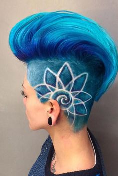 Undercut Hair, Hair Tattoo, Short Haircuts For Women