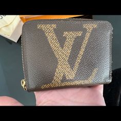 This Giant Monogram Coated Canvas Louis Vuitton Zippy Wallet Features Cowhide Leather Lining, Gold Color Hardware, Zip Closure, Two Large Gussets Compartments, Two Inside Flat Pockets, Business Card Slot And Four Card Slots. It Has Very Minimal Wear, Some Minor Lose Thread Along The Top But Doesn’t Interfere With Any Function And Is Typical Of Lv Wear. Comes With Box And Dust Bag. Super Cute Piece. Zippy Xl Wallet Louis Vuitton, Louis Vuitton Clemence Wallet, Travel Wallet Organizer, Louis Vuitton Sarah Wallet, White Wallet, Louis Vuitton Limited Edition, Louis Vuitton Wallet Zippy, Red Wallet, Blue Wallet