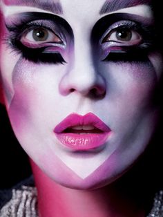 Illamasqua makeup artist: Alex Box Makati, Eye Art