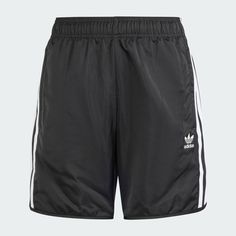 adidas Shop the Adicolor Shorts - Black at adidas.com/us! See all the styles and colors of Adicolor Shorts - Black at the official adidas online shop. Sweat Shorts Adidas, Adidas Drawstring Shorts, Black Adidas Shorts, Adidas Adicolor, Adidas Original, Classic Wardrobe Staples, Adidas Shop, Adidas Shorts, Tailored Design