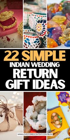 Indian weddings are like the ultimate party, right? But what about those fantastic return gifts for your guests? You know, the little tokens that'll keep them smiling long after the festivities are over. Let's dive into some awesome ideas! In this post we share 22 best return gift ideas for an Indian wedding. We share simple, diy ideas along with plants, candles, indian sweets, indian bags and much more. Find the best cheap return gifts for wedding Indian, & silver return gifts Indian wedding. Cheap Return Gifts For Wedding Indian, Return Gifts For Wedding Indian, Wedding Gift Ideas For Guests, Gift Ideas For Guests, Return Gifts Indian, Return Gift Ideas, Indian Wedding Gifts, Indian Wedding Favors, Easy Homemade Gifts