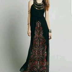 $400.00 New With Tags Free People Style: Maxi Dress Size: 0 Important! Please Take A Look At Our Measurements Before Purchasing Approximate Measurements: Total Length: 53" Bust: 12.5" Waist: 12" Hips: 17" Dress Details: No Pockets Side Closer Lining Material: 100% Rayon Long Dresses Casual Maxi, Free People Maxi, Style Hijab, Free People Clothing Boutique, Maxi Gown Dress, Chiffon Maxi Dress, Boho Maxi, Maxi Gowns, Fashion Over 40