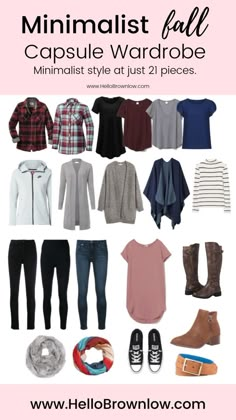 Capsule Wardrobe For High School, 40 Yrs Old Fashion Style, Walmart Capsule Wardrobe, Clothes Capsule Wardrobe, Clothes Capsule, Capsule Wardrobe Women, Minimalist Moda, Capsule Wardrobe Minimalist, Capsule Wardrobe Ideas