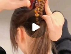 Halo Hair, Hair Art, Bun Hairstyles, Hair Hacks, Hair Goals, Halo, Hair Clips, Hair Cuts