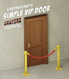 Simple Functional VIP Door + Arch | Patreon