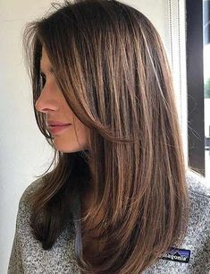 Medium Length Hair Straight, Girl Haircuts, Haircuts For Medium Hair, Haircuts Straight Hair, Haircut And Color, Haircut For Thick Hair, Haircuts For Long Hair, Medium Hair Cuts