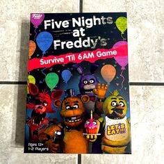 five nights at friedy's survive til 6 am game on the tile floor