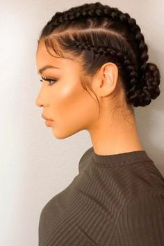 Cortes de pelo 2019 : Foto - enfemenino Goddess Braids Hairstyles, Pretty Braided Hairstyles, Braided Hairstyles For Black Women, Goddess Braids, Braid Styles, Box Braids, Hair Looks