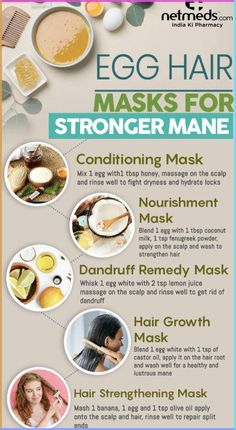 Egg Hair Mask For Dandruff, Diy Hair Mask For Breakage, Coconut Milk Hair Mask For Growth, Egg Hair, Lighten Hair Naturally, Hair Mask For Dandruff, Egg Hair Mask, Egg Hacks, Accelerate Hair Growth