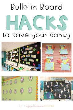 bulletin board hacks to save your family's classroom from being stuck in chaos