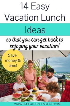 Easy lunches while on vacation? We don't want to eat out for lunches, we'd rather save our money for a nice dinner or two at a restaurant. These easy lunches for vacation ideas are awesome - I can totally see us making several of them while on our beach vacation. #easyvacationlunches #vacation Easy Vacation Lunch Ideas, Vacation Lunch Ideas Families, Hotel Lunch Ideas, Vacation Lunch Ideas, Vacation Meal Ideas, Beach Vacation Meals, Easy Vacation Meals, Us Beach Vacations, Save Money On Food