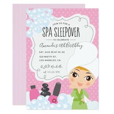 Sleepover Birthday Ideas, Luau Birthday Party Invitations, Spy Birthday Parties