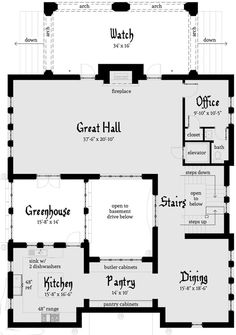 the floor plan for an old house