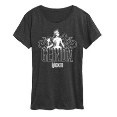 Wicked - Glinda Decorative - Women's Short Sleeve Graphic T-Shirt Wicked Glinda, Glinda The Good, Glinda The Good Witch, Good Witch, The Good Witch, Plus Size Fits, Nice Shorts, Tee Shop, The South