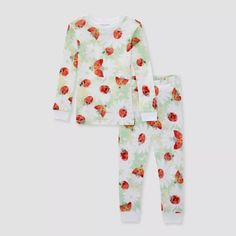 Burt's Bees Baby Toddler Girls' 2pc Organic Cotton Pajama Set White Size 3t Brand New With Tags, In Stock In Our Inventory And Ready To Be Shipped To You. Red Bedtime Sets For Spring, Playful Red Loungewear Sets, Playful White Matching Set Sleepwear, Pikachu Pajamas, Pajama Set White, Disney Princess Pajamas, Cotton Pajama Set, Family Pajama Sets, Halloween Pajamas