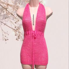 Crochet Sets, Crochet Bodycon Dresses, Crochet Pieces, Crochet Set, Knitted Bodycon Dress, Dress Beach, Mini Short, Birthday Dress, Short Mini Dress