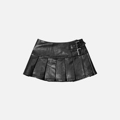 ¡Una falda de cuero, perfecta para salir por la noche!        Detalles  Material: Viscosa  Cintura: Cintura alta Womens Leather Skirt, Underground Clothing, Pu Skirt, Womens Pleated Skirt, Top Streetwear Brands, Leather Pleated Skirt, High Waisted Pleated Skirt, Ropa Diy, Clothing Details