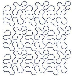 an image of a pattern that looks like it is made out of blue circles and lines