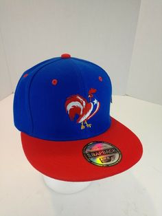 = = = = = = = = = = = = = = = = = = = = = = = = = = = = = UP FOR SALE PUERTO RICO PR SNAP BACK Cap Gorra Hat Blue/Red Embroidered W Flag Gallo Rooster. Please use photo for product details or email any questions. Shipped USPS.            Thanks for Looking!   = = = = = = = = = = = = = = = = = = = = = = = = = = = = = = PAYMENT All forms of payment are processed through Paypal.  Payment must be made within 48 hours of purchase!   SHIPPING INFORMATION U.S. Shipping: We ship from Massachusetts using Adjustable Blue Flat Cap, Blue Adjustable Flat Cap, Blue Adjustable Flat Cap Snapback Hat, Adjustable Blue Flat Cap Snapback Hat, Blue Patriotic Adjustable Baseball Cap, Adjustable Patriotic Blue Baseball Cap, Blue Snapback Hat With Embroidered Logo For Fans, Blue Embroidered Logo Snapback Hat For Fans, Blue Curved Brim Fan Merchandise Hat