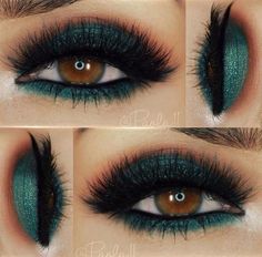 Trucco Smokey Eye, Green Eye Makeup, Makeup Sephora, Makeup Ads, Green Eye, Green Eyeshadow