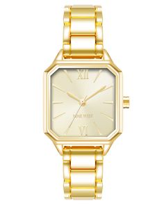 Square Case Bracelet Watch Classy Watch, Bracelet Watches Women, Mens Home, Gold Link, Wedding Watch, Rose Lights, Color Dorado, Women Wrist Watch, Minerals Crystals