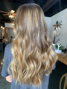 Blonde Balayage Low Maintenance, Hannah Brown Hair, Light Brown Hair With Blonde Balayage, Medium Blonde Highlights, Golden Honey Blonde Hair Balayage, Warm Dimensional Blonde, Dirty Blonde Hair With Highlights And Lowlights, Types Of Blonde