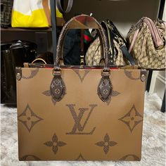 - Louis Vuitton Tote - Brown Coated Canvas - Lv Monogram - Complete Inclusion Louis Vuitton Tote, Louis Vuitton Totes, Lv Monogram, Brown Coat, Louis Vuitton Bags, Womens Tote Bags, Louis Vuitton Bag, The Go, Louis Vuitton