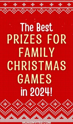 the best prizes for family christmas games in 2012 are $ 20, 000 or more