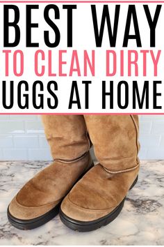 the best way to clean dirty uggs at home is with these easy tips