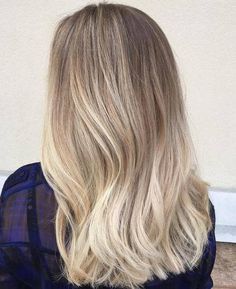 Dark Blonde Balayage, Platinum Blonde Balayage, Rambut Brunette, Blond Ombre, Brown Ombre Hair, Latest Hair Color