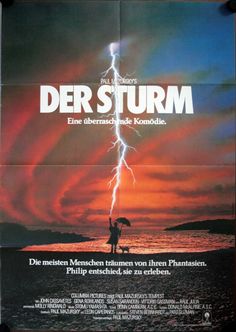 a movie poster for the film der storm