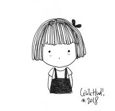 Doodle People, 심플한 그림, Mini A, Cartoon Sketches, Girly Drawings, Easy Doodle Art, Simple Cartoon, Cute Cartoon Drawings, Art Et Illustration