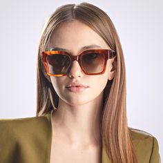 Make a true statement with our Marea shades, perfect for those who want to send a real message of style and high fashion to everyone who beholds them. The style comes in three options, from a pale peach to a classic tortoiseshell to a chic dark build. Italian bio acetate frame. Chiseled metal core for maximum durability. Unparalleled Sustainable Craftsmanship. Polarized TAC 1.1 Lenses gives a unique balance between clarity and resistance. Category 3 filters with 100% UV400 protection. Premium MO Square Frame Tinted Sunglasses For Office, Trendy Office Sunglasses With Gradient Lenses, Chic Polarized Sunglasses, Chic Polarized Sunglasses For Office, Modern Summer Sunglasses, Office Sunglasses With Gradient Lenses And Square Frame, Luxury Everyday Sunglasses, Elegant Sunglasses With Gradient Lenses For Day Out, Chic Sunglasses With Gradient Lenses