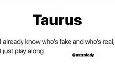 the words taurus are written in black and white