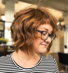 Tousled Bob With Short Cropped Bangs Bob Hairstyles With Bangs, Choppy Bob Hairstyles, Asian Hair, Short Bob Hairstyles