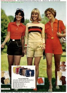 1977 Sears Spring Summer Catalog, Page 114 - Catalogs & Wishbooks 1977 Fashion Women, 1960s Summer Fashion, 1970s Summer Fashion, 1978 Fashion, Vegas Fits, 1979 Fashion, 1977 Fashion, 70s Inspired Outfits, 70s Clothing