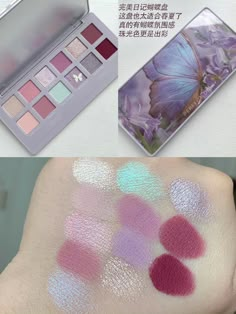 Butterfly Palette, Makeup Utensils, Koleksi Makeup, Face Art Makeup, Ethereal Makeup, Fancy Makeup, Cute Makeup Looks