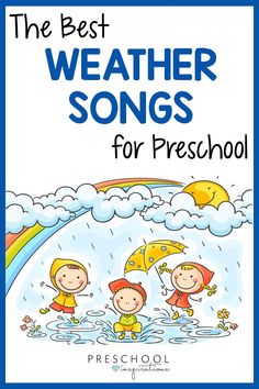 the best weather songs for preschool