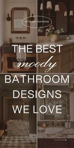 the best modern bathroom designs we love