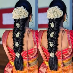 Non Bridal Hairstyles Indian, Wedding Saree Hairstyles Indian Bridal, Hairstyles Messy Braid, Hair Do For Indian Wedding, Haïr Style For Engagement Bride, Hair Styles For Engagement Brides, Messy Braid Hairstyles, Hairstyles For Engagement Bride, Messy Braided Hairstyles Indian