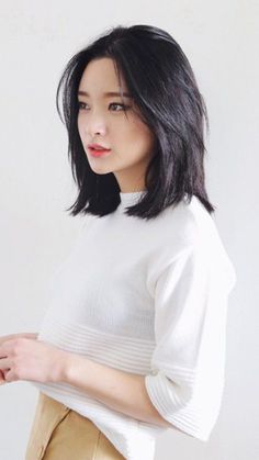 Asian Hair Medium Length, Cute Medium Length Hairstyles, Asian Haircut, Haircuts For Medium Hair, Haircuts Straight Hair, Asian Hair