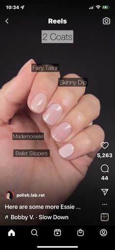 Ballet Slippers Nail Polish, Opi Gel Nails, Opi Nail Polish, Gel Polish Colors, Dipped Nails, Ballet Slippers, Nail Art Diy, Beauty Nails