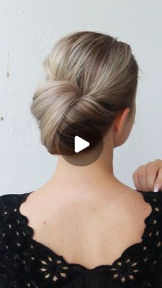 Hairbuns Hairstyles, Buat Pita, Prom Hairstyles For Long Hair, Long Hair Updo, Hair Creations