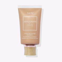 Whip up your best skin with our new & improved, best-selling Amazonian clay foundation! Airbrush Foundation, Brown Skin Makeup, Full Coverage Foundation, Tarte Cosmetics, Too Faced Foundation, Best Skin, Face Brush, Good Skin, Beauty And Personal Care