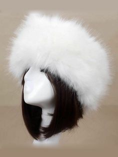 Expensive Outfits, Faux Fur Headband, Russian Hat, Headband Hat, Girls Fur, Fur Headband, Faux Fur Hat, Ski Cap, Classic Accessories